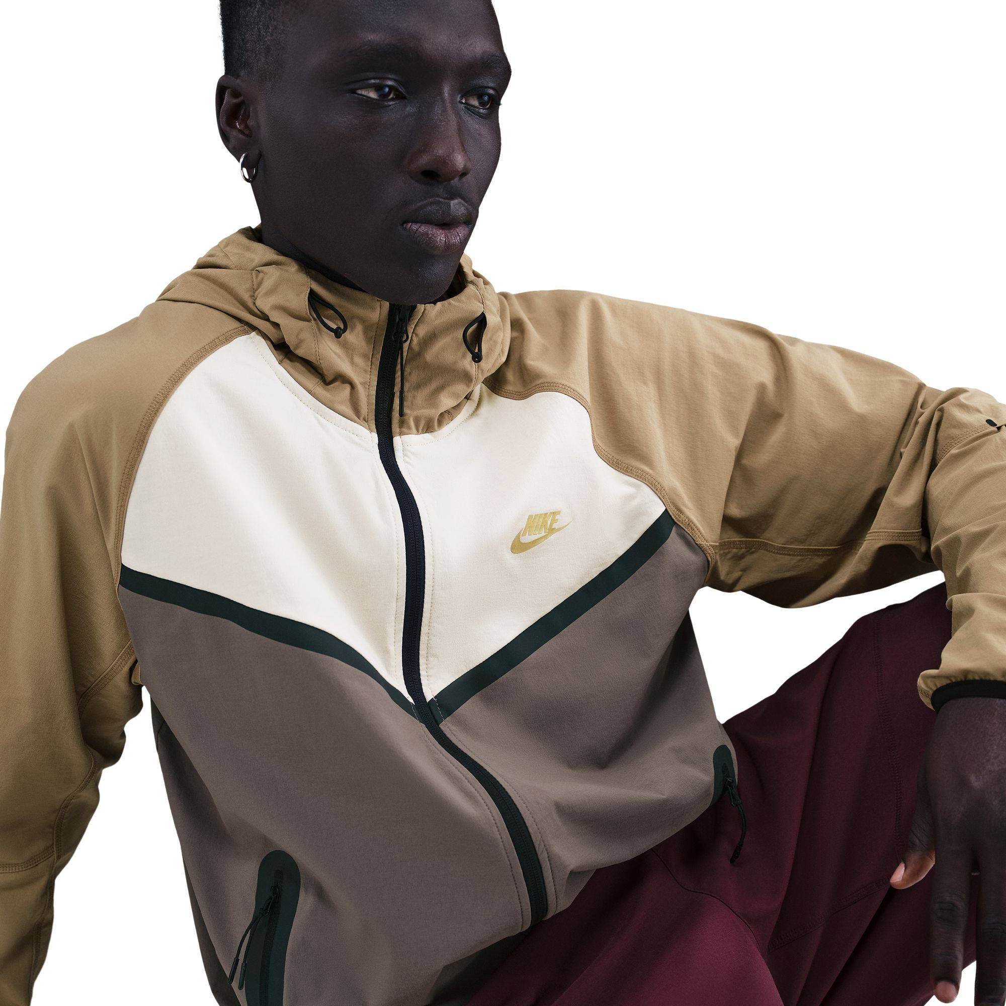 NIKE TECH FLEECE FULL-ZIP WOVEN WINDRURRUNER
