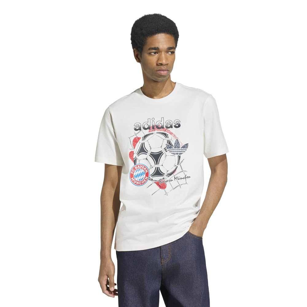 ADIDAS M FC BAYERN MUENCHEN SEASONAL GRAPHIC TEE