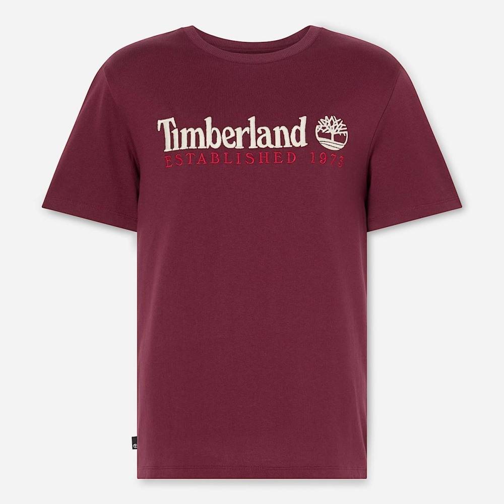 TIMBERLAND ESTABLISHED 1973 EMBROIDERY LOGO T-SHIRT