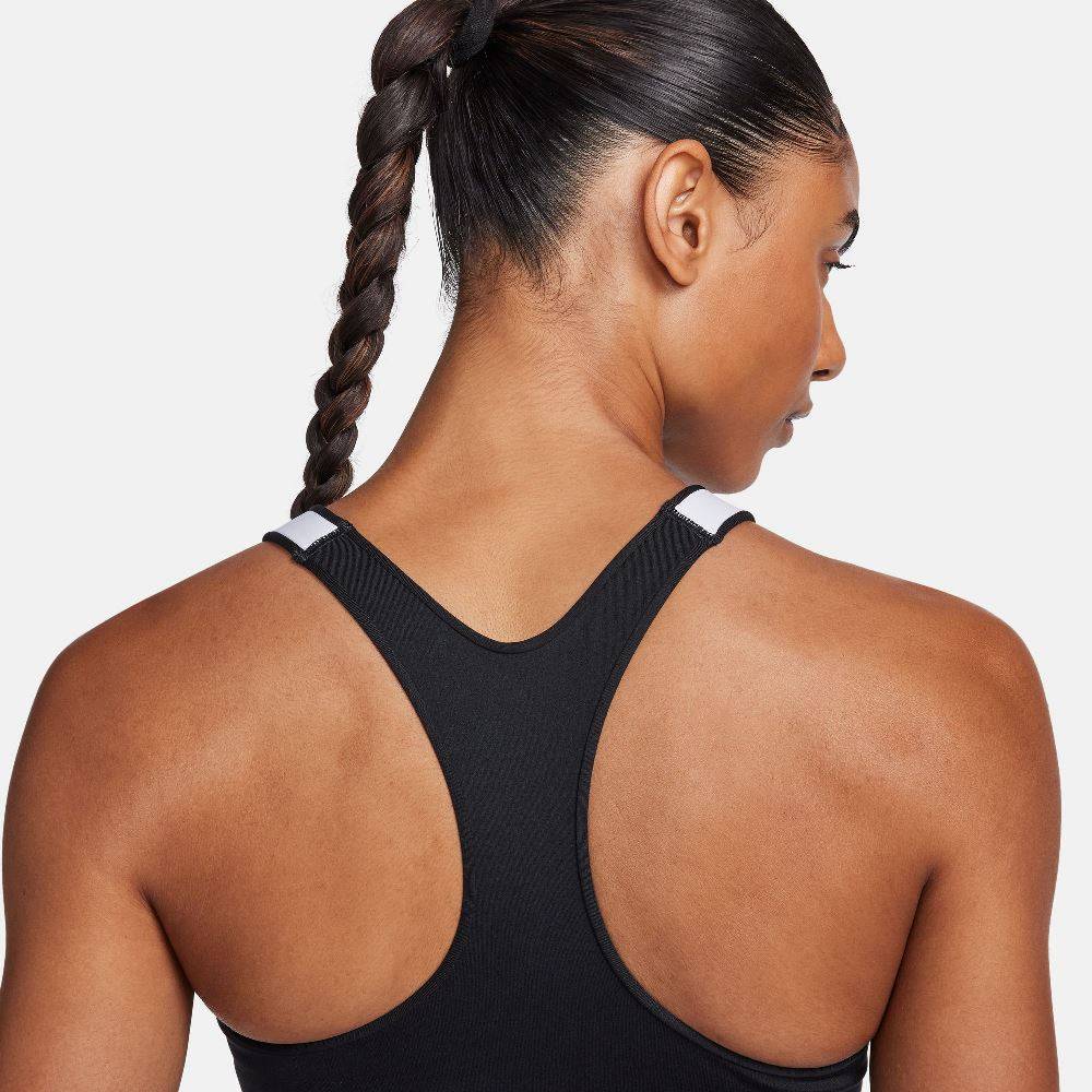 NIKE WOMENS DRI-FIT HIGH-NECK MEDIUM SUPPORT BRA