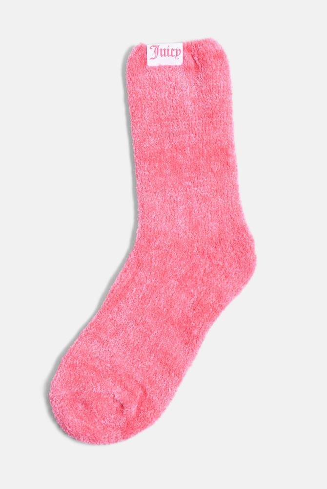 JUICY COUTURE FELICIA COSY FLUFFY SOCKS 2 PK