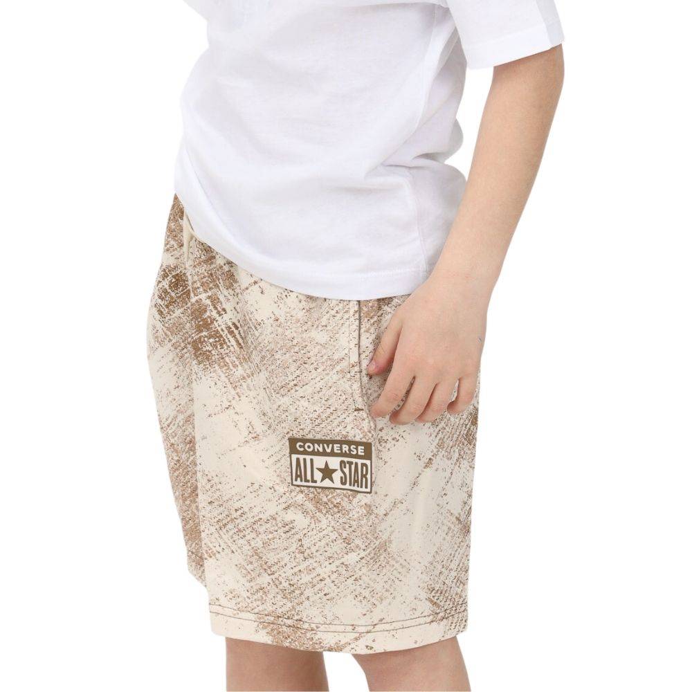 CONVERSE BOYS ALL OVER PRINT FRENCH TERRY SHORT
