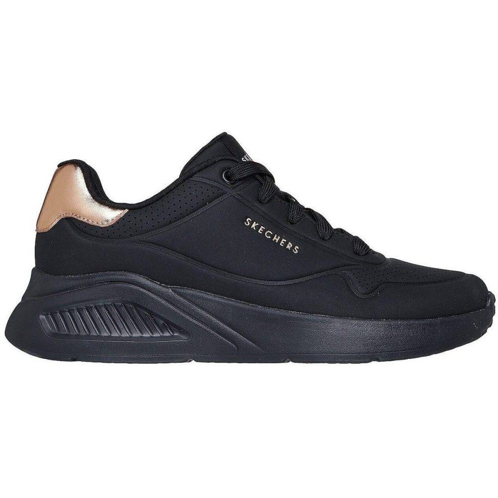 SKECHERS UNO LITE - SHIMMER ALONG EMBOSSED DURALEATHER WOMENS SNEAKERS