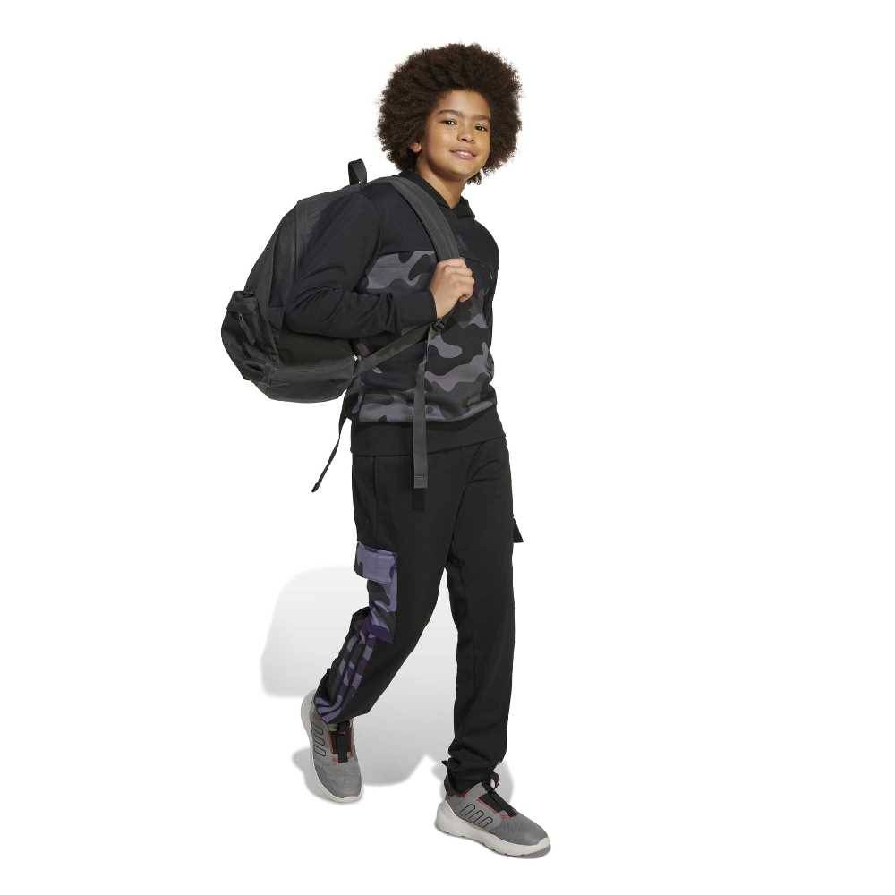 ADIDAS YOUTH SEASONAL ESSENTIALS CAMO FLEECE HOODIE
