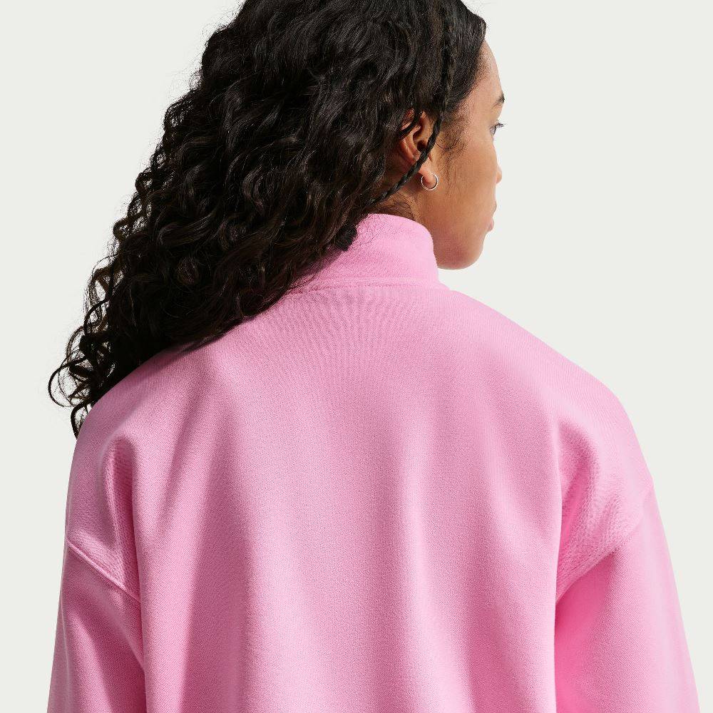 NIKE STUDIO GIRLS OVERSIZED 1/4 ZIP TOP