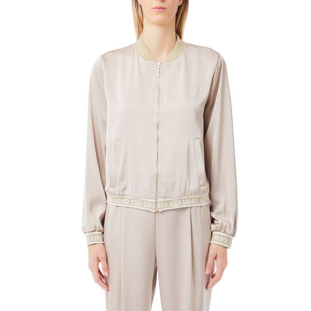 LIU JO SATIN BOMBER JACKET