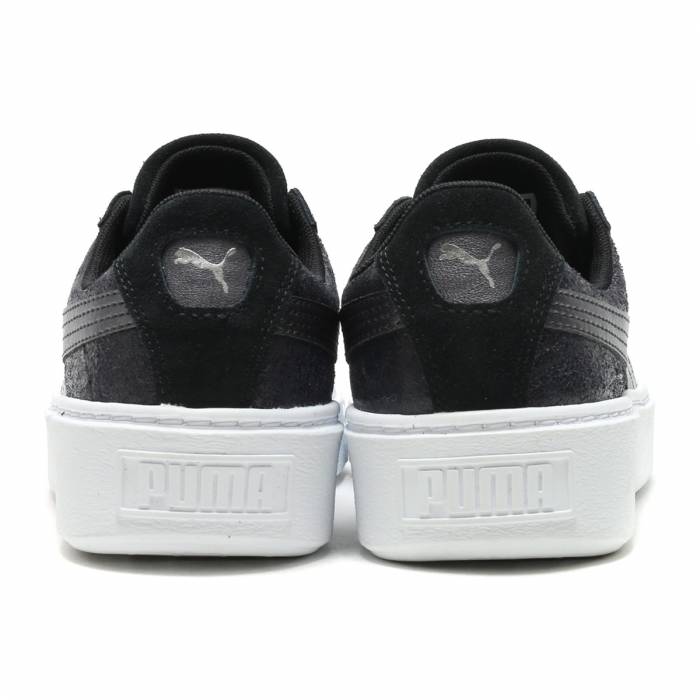 PUMA SUEDE PLATFORM METALLIC SAFARI  WOM