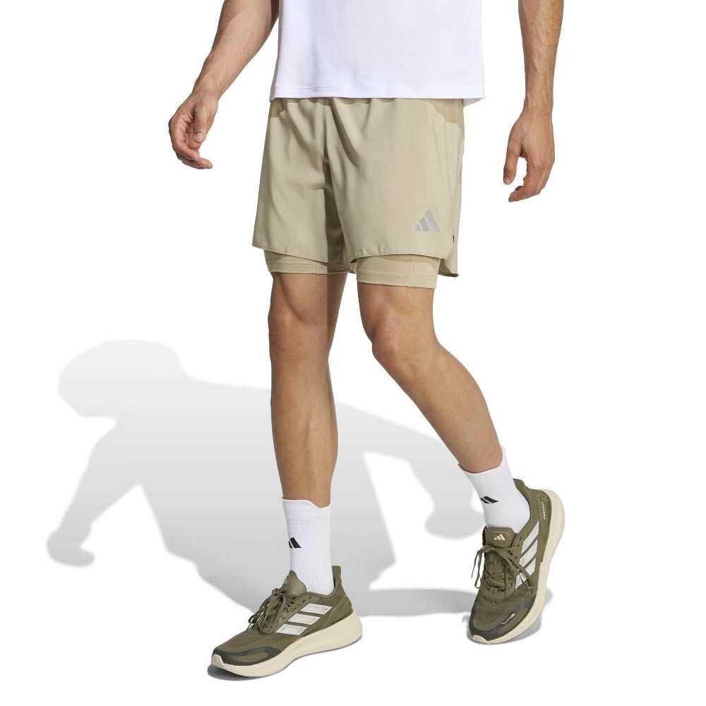 ADIDAS M ADI365 RUNNING ESSENTIALS 2IN1 SHORTS