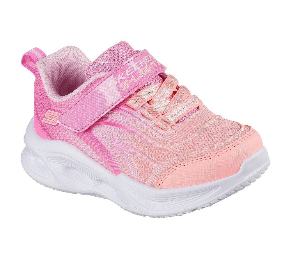 SKECHERS S-LIGHTS: SOLA GLOW - COLOR BREEZE INFANT GIRLS SHOES
