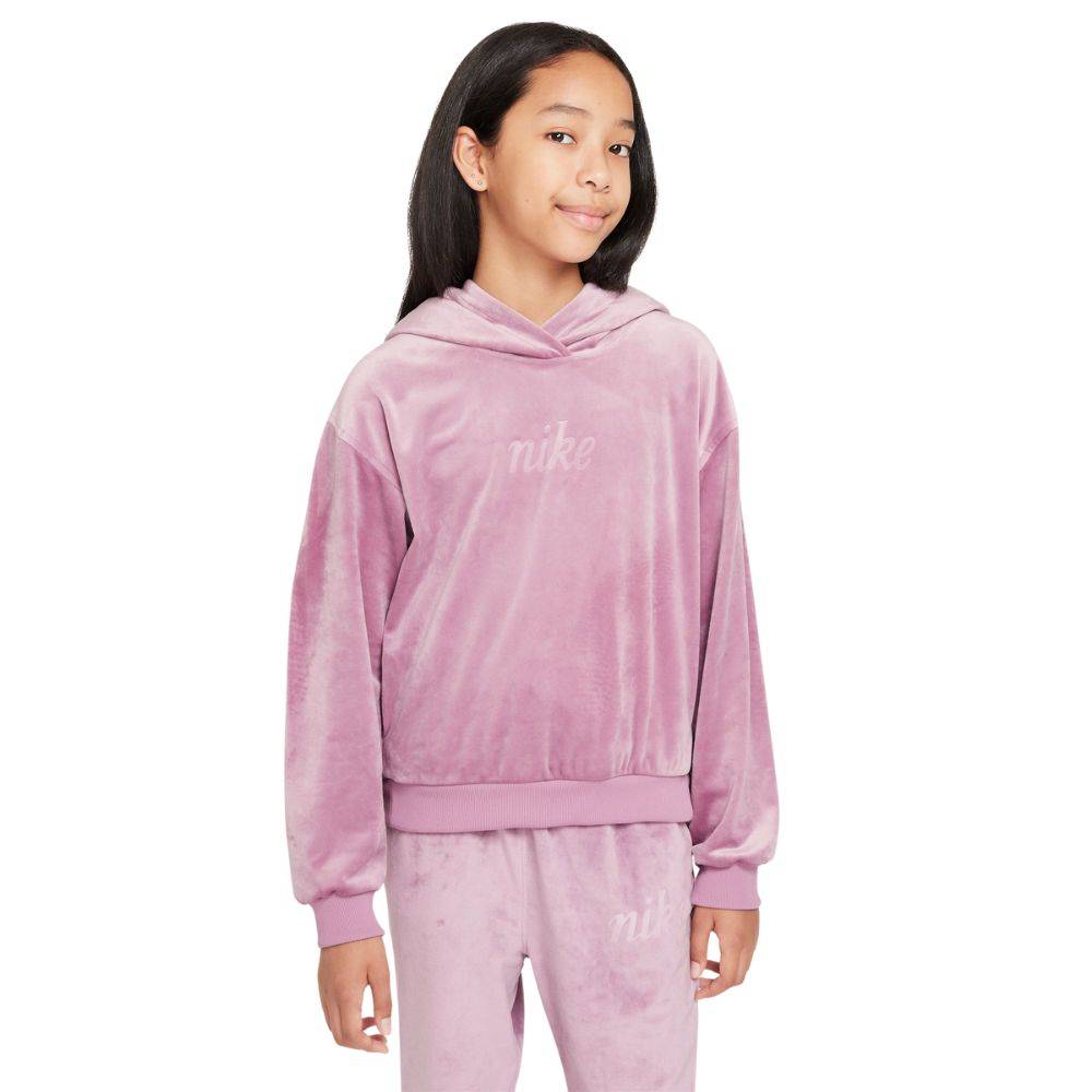 NIKE GIRLS NSW PULLOVER COZY HOODIE