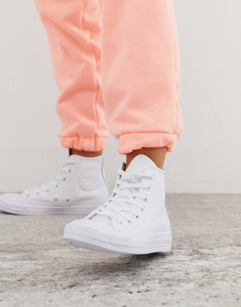 CONVERSE CHUCK TAYLOR MONO LEATHER HIGH TOP