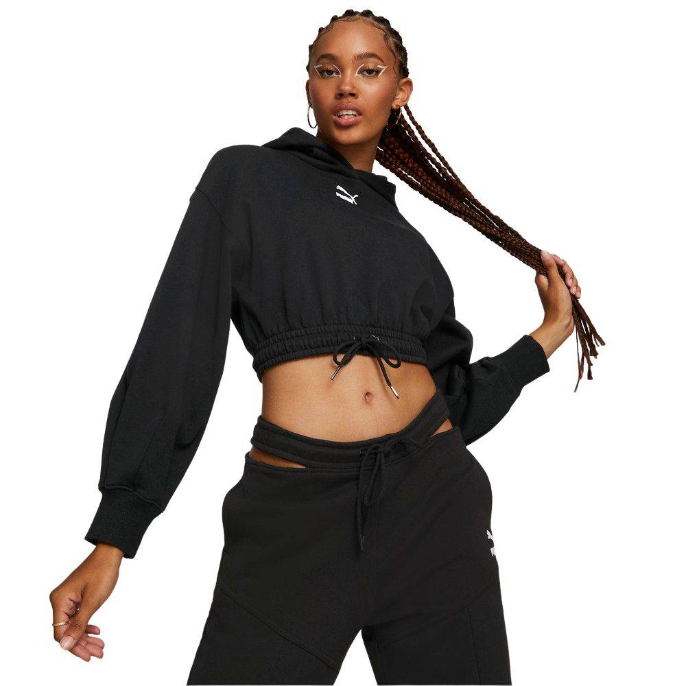 PUMA CLASSIC CROPPED WOMENS HOODIE