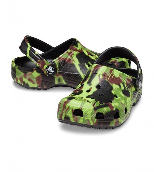 CROCS CLASSIC SPRAY CAMO TODDLERS CLOG