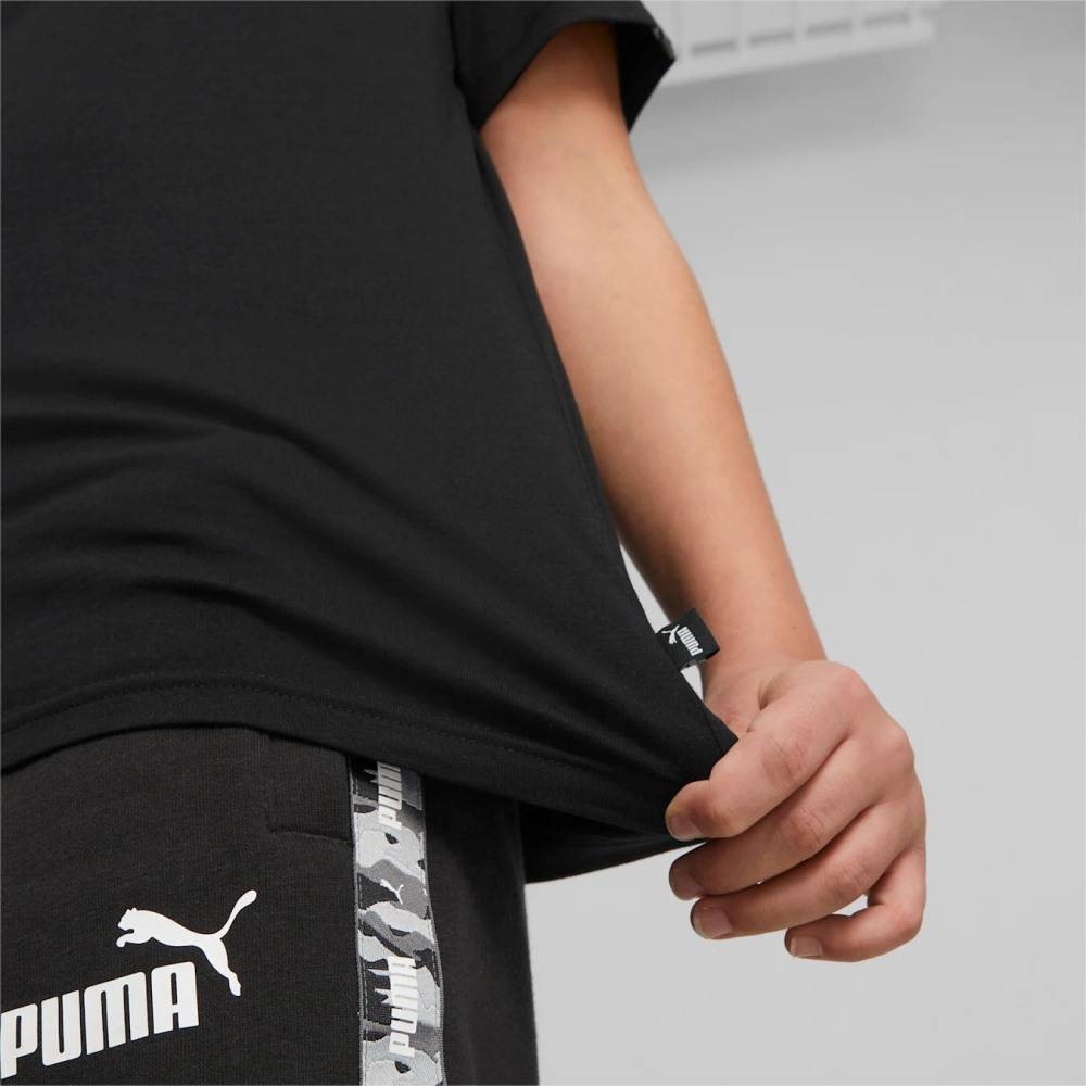 PUMA ESSENTIALS TAPE CAME BOYS TEE
