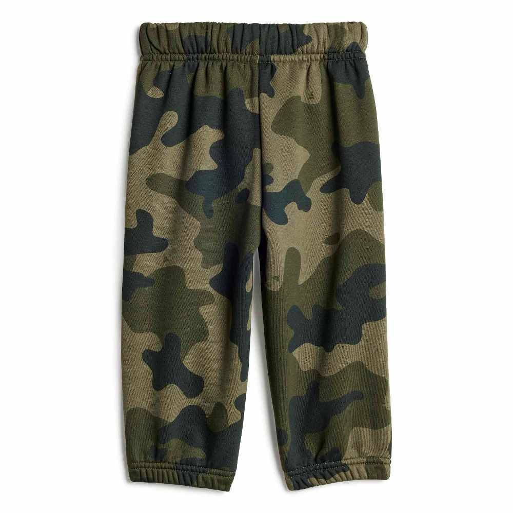 ADIDAS INFANT SEASONAL ESSENTIALS CAMO FLEECE JOGGER SET IN FRENCH TERRY