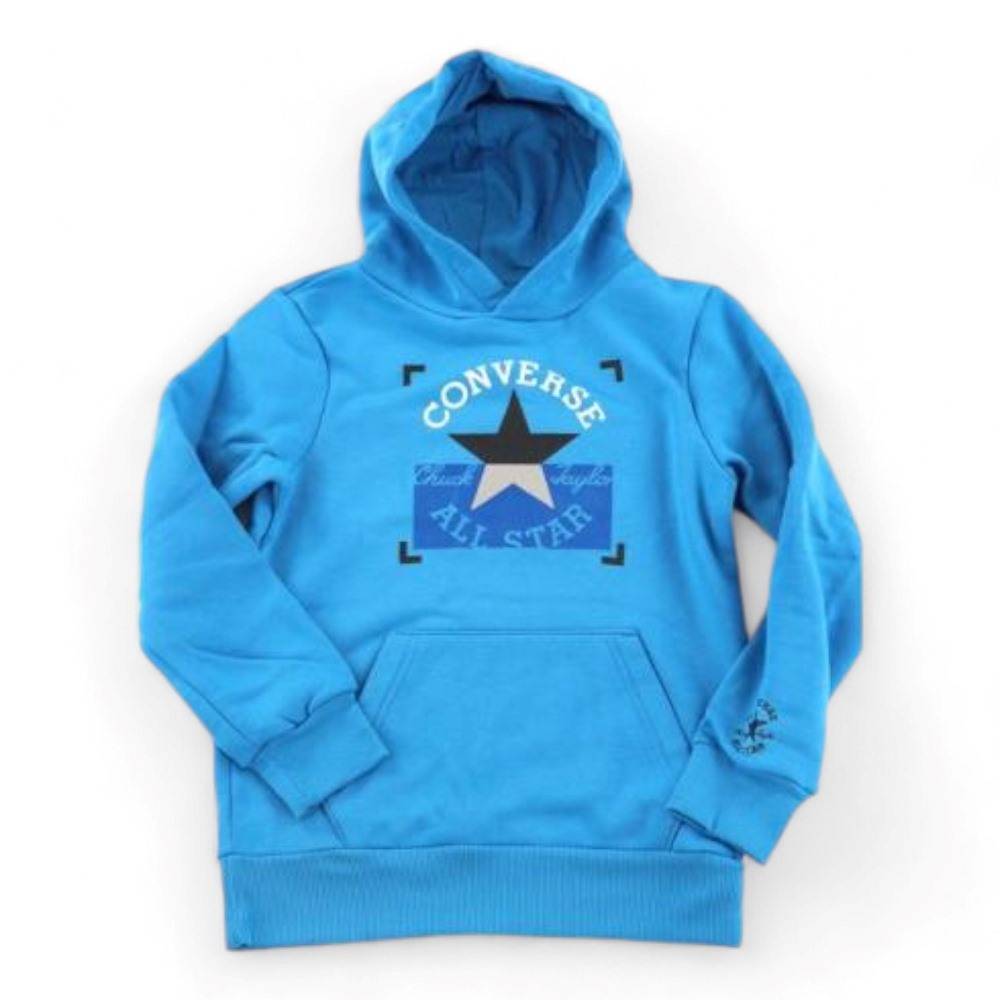 CONVERSE BOYS UTILITY GFX FLEECE PULLOVER