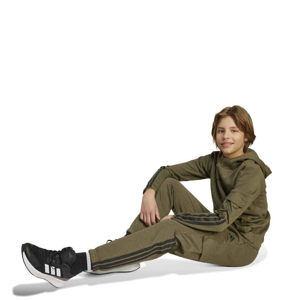 ADIDAS YOUTH UTILITY PACK FLEECE CARGO PANTS