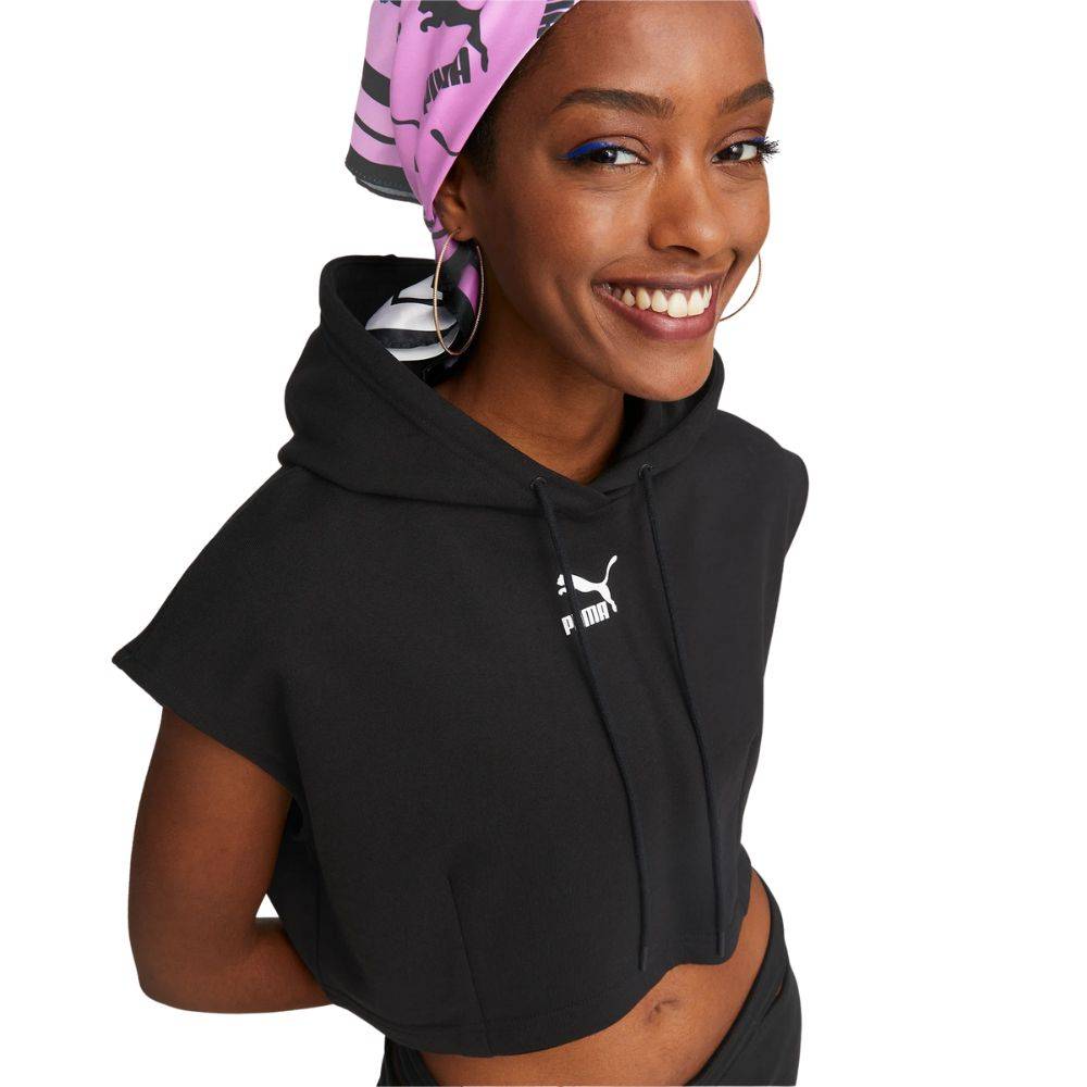 PUMA DARE TO HOODED WOMENS CROPPED VEST