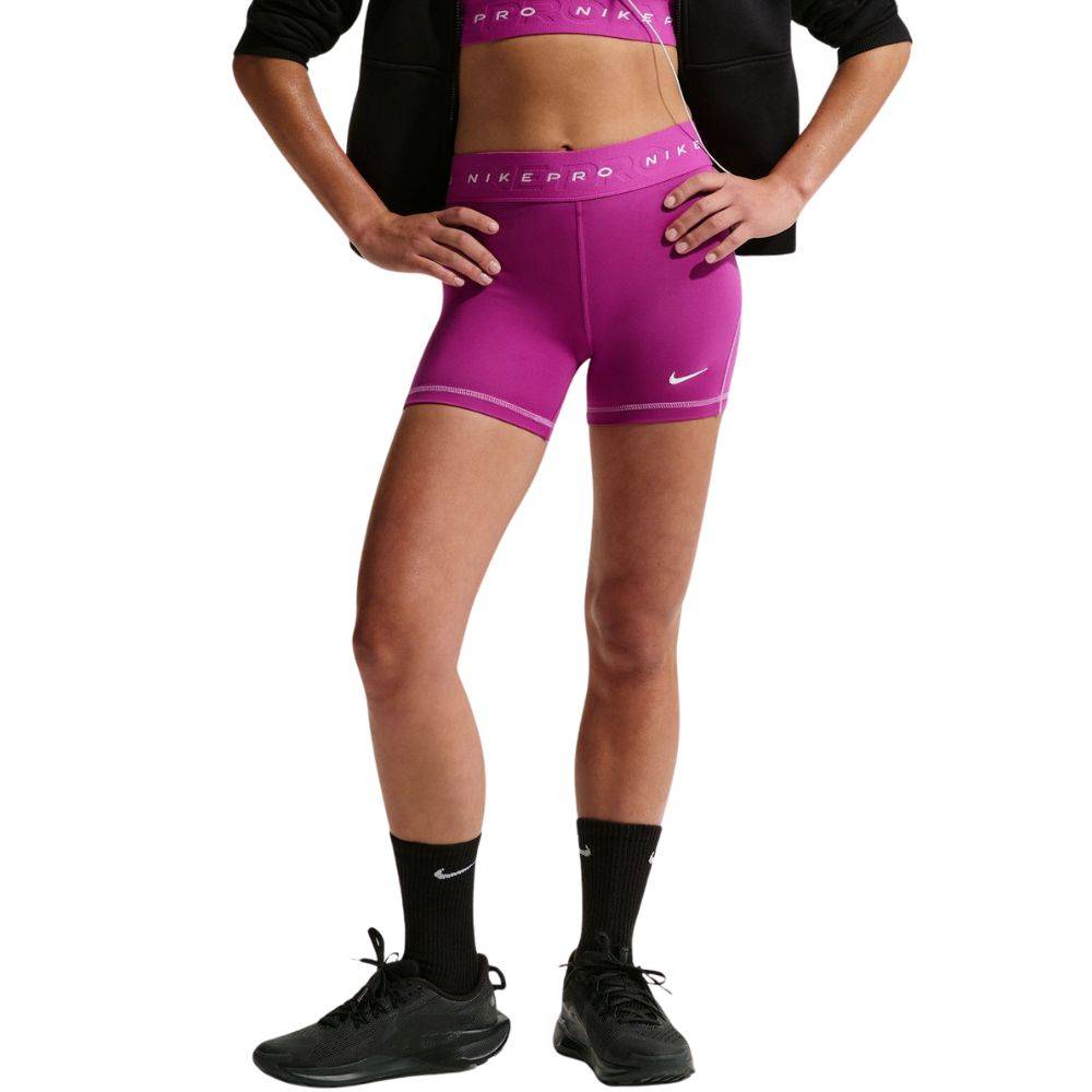NIKE PRO GIRLS DRI-FIT 7.5CM SHORT SPORT PACK