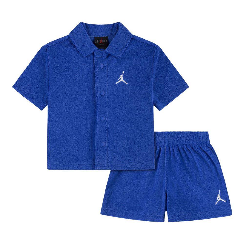 NIKE JORDAN INFANT BOYS TERRY CLOTH CAMP SET