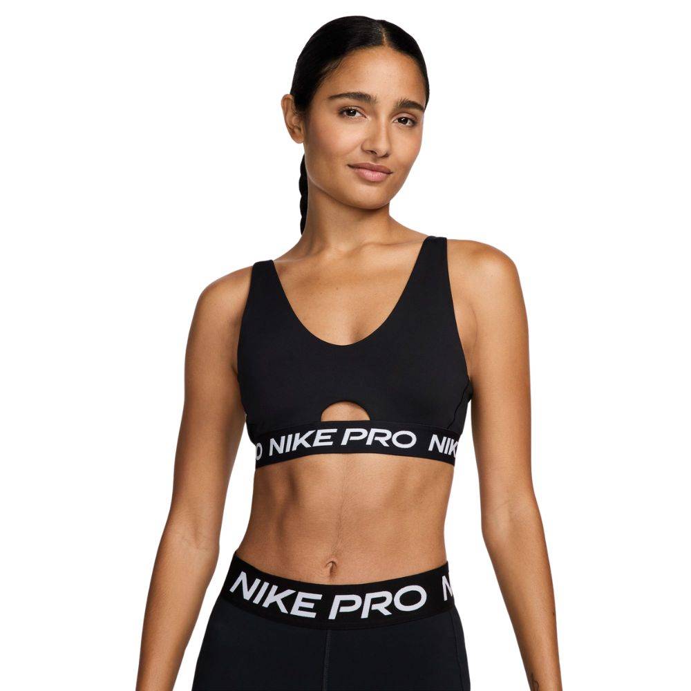 NIKE INDY PLUNGE MEDIUM-SUPPORT PADDED BRA