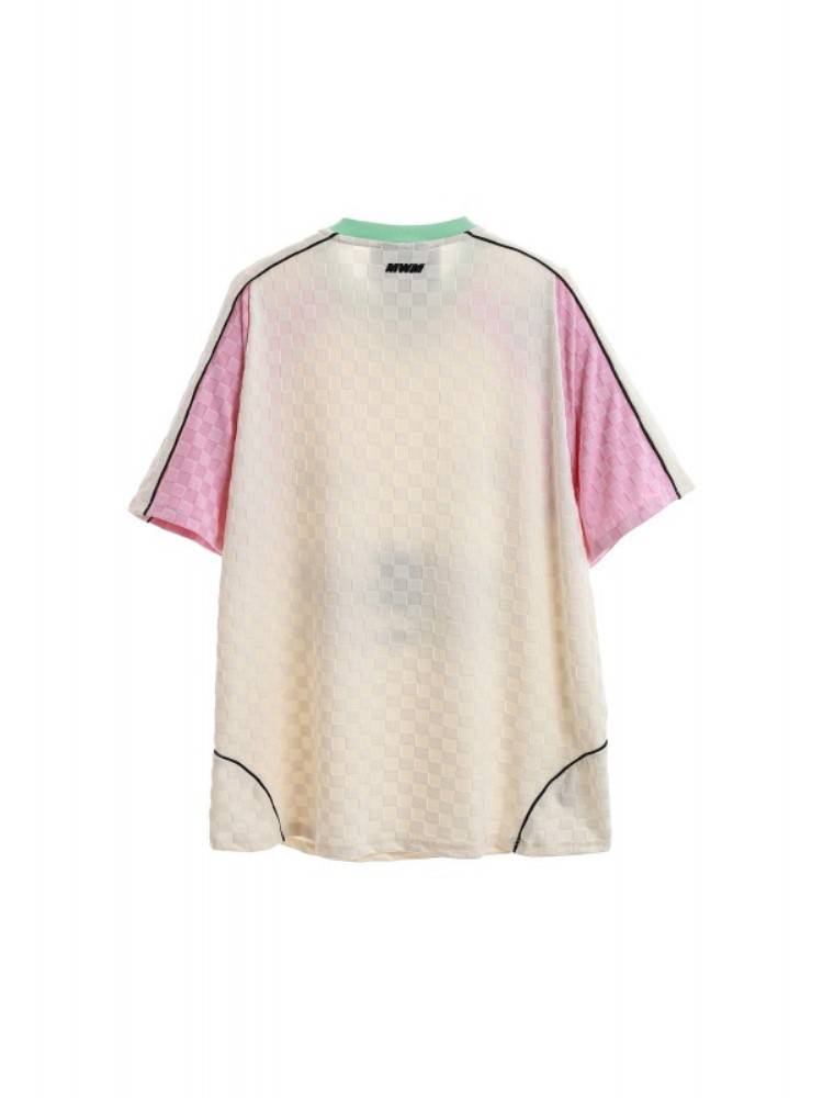 MWM BLACK SOCCER STYLE COLORBLOCK JERSEY
