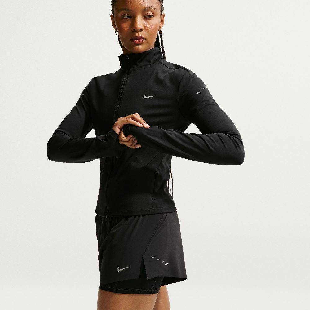 NIKE SWIFT DRI-FIT MID-RISE 2-IN-1 RUN SHORT