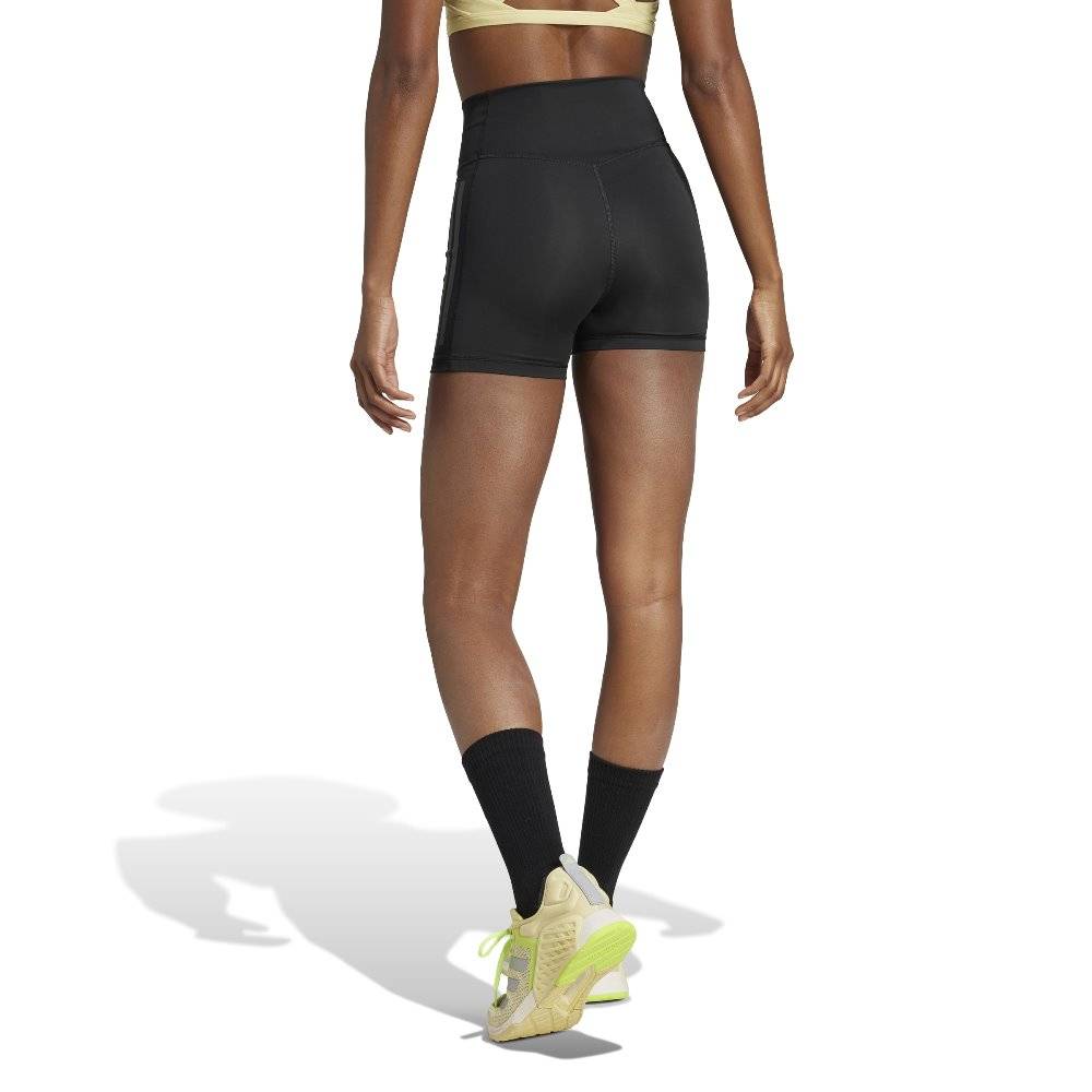 ADIDAS OPTIME 3 STRIPES 1/4 SHORT LEGGINGS