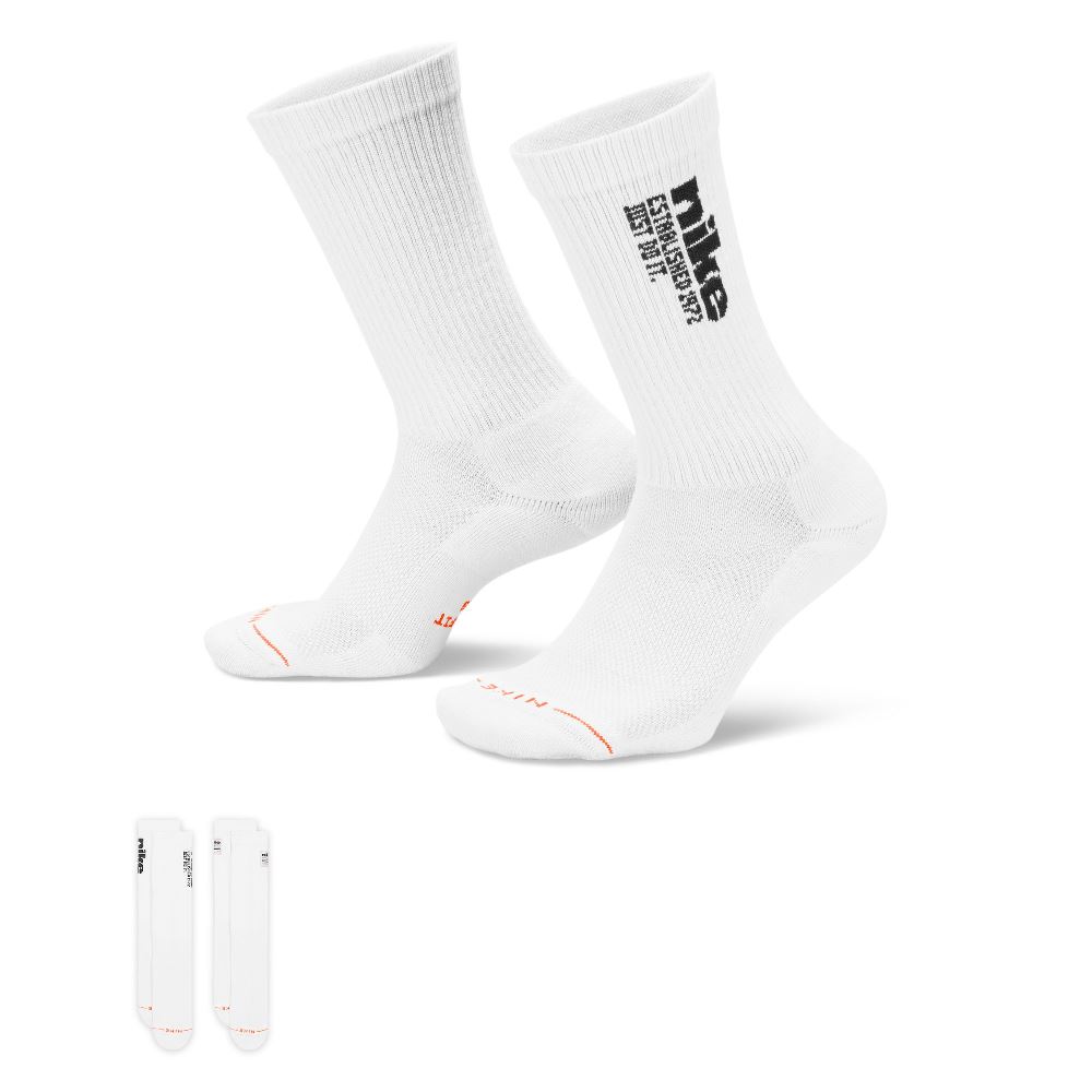 NIKE EVERYDAY ELEVATED CREW SOCKS MULTI GRAPHIC (3-PAIRS)