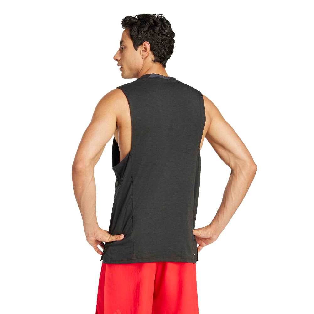 ADIDAS M D4T WORKOUT 3 STRIPES TANK