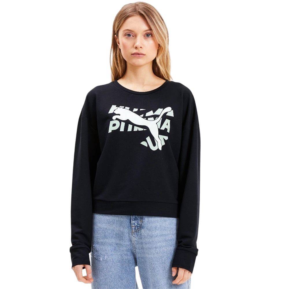 PUMA MODERN SPORT WOMENS CREW SWEATSHIRT