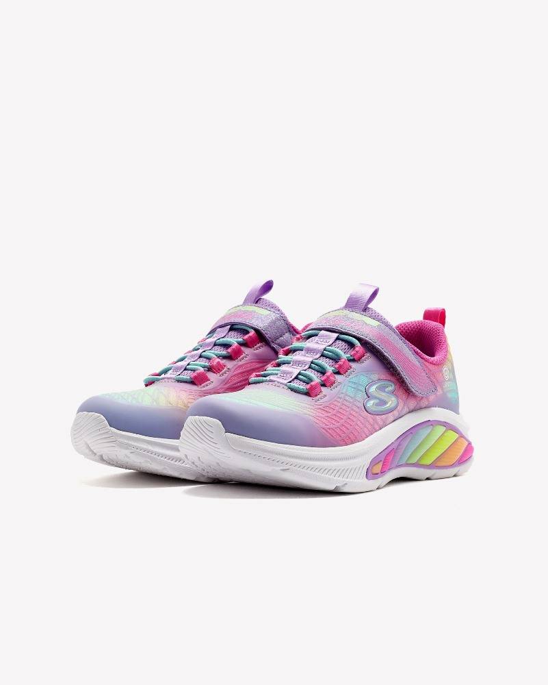 SKECHERS RAINBOW CRUISERS: RAINBOW REFLECTIN GIRLS SHOES