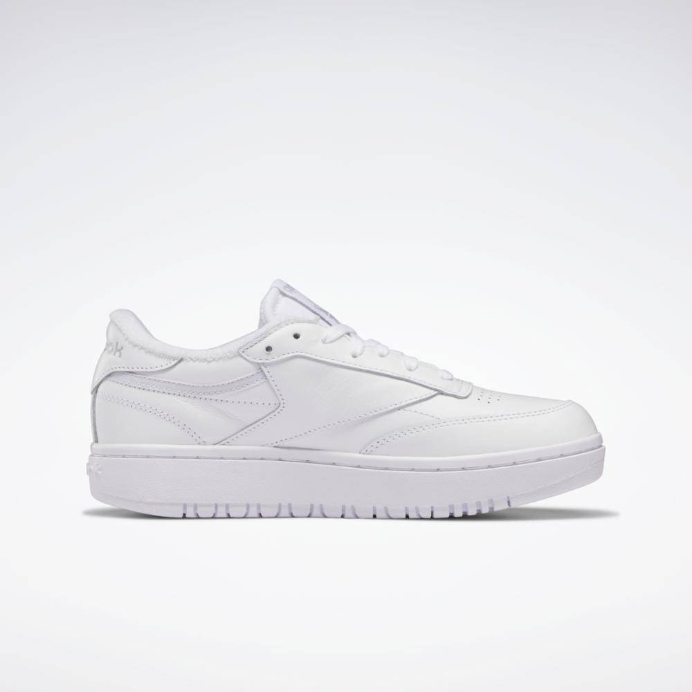 REEBOK WOMENS CLUB DOUBLE SHOES (GW0854)