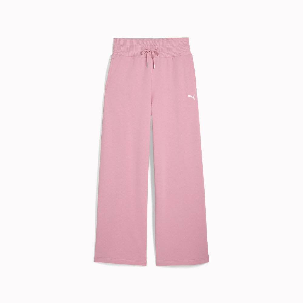 PUMA WARDROBE ESS RELAXED WIDE LEG SWEATPANTS TR