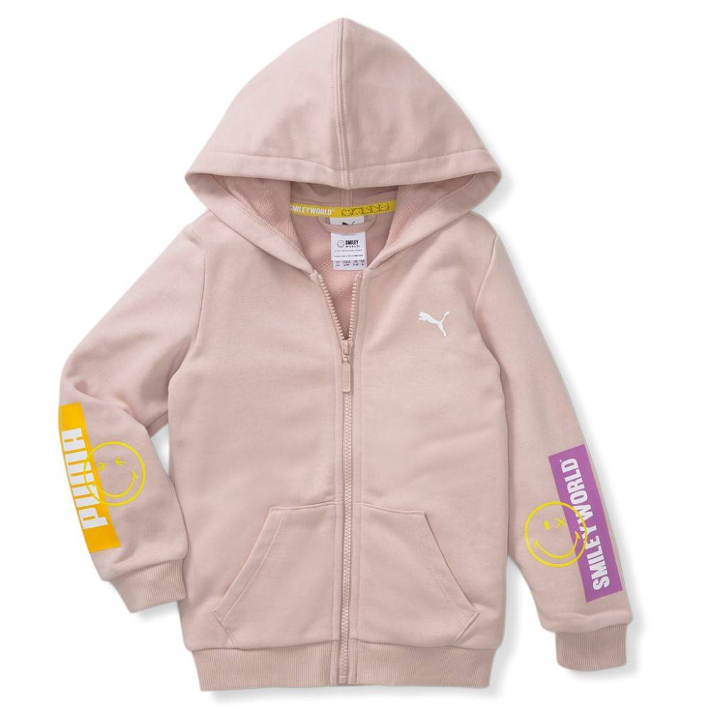 PUMA X SMILEY WORLD FULL-ZIP HOODIE
