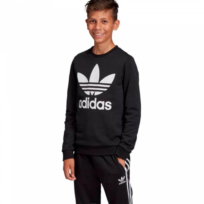 ADIDAS ORIGINALS YOUTH TREFOIL CREW