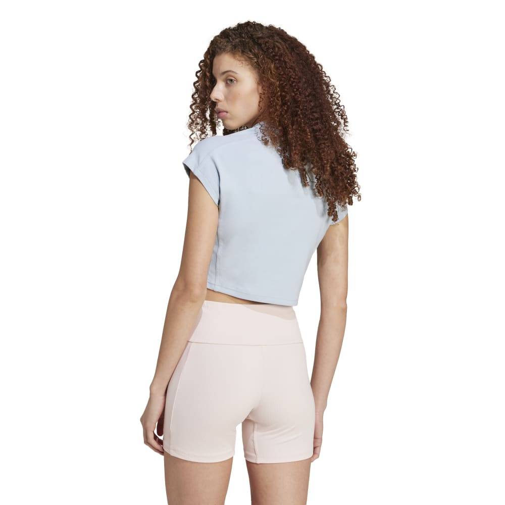 ADIDAS W LNG RIB TEE