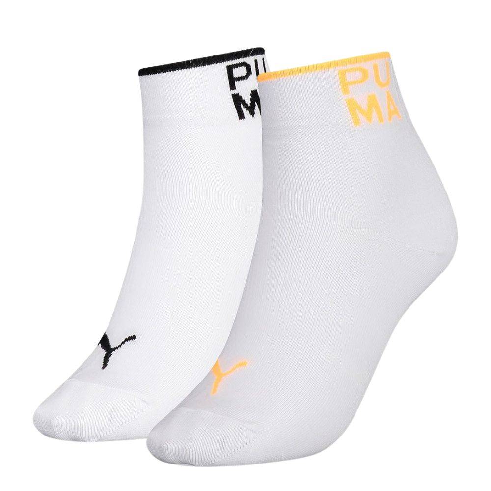 PUMA WOMEN PLACED LOGO SHORT 2-PAIRS SOCKS