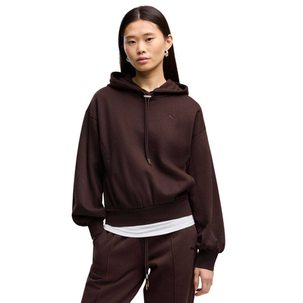 PUMA HER RELAXED HOODIE FL