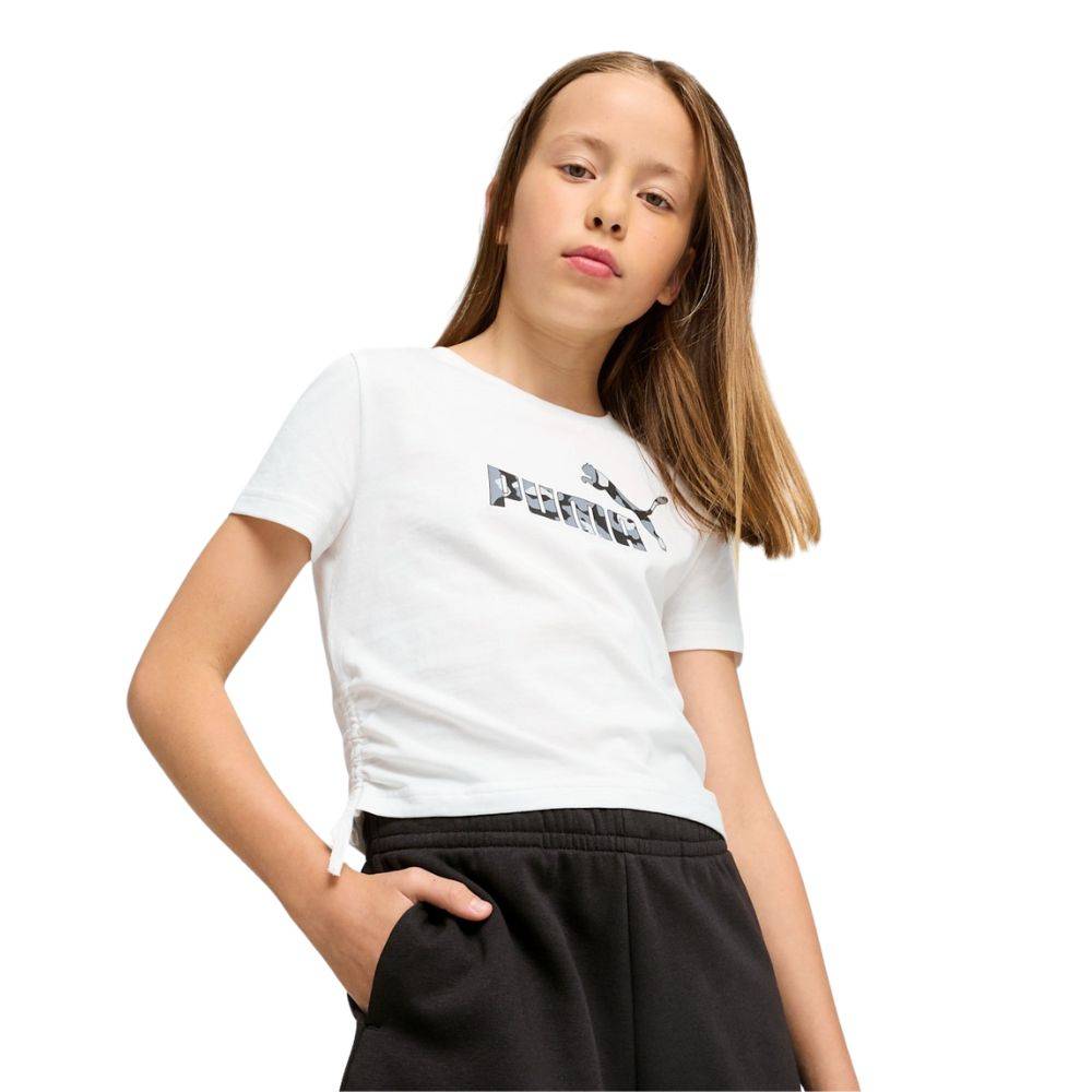 PUMA ESS ANIMAL LOGO INFILL KNOTTED TEE G