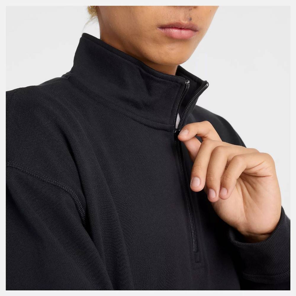 NEW BALANCE ATHLETICS FLEECE 1/2 ZIP