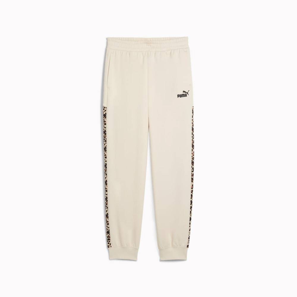 PUMA ESS GRAPHIC ANIMAL COMFORT HIGH-WAIST SWEATPANTS FLEECE CL
