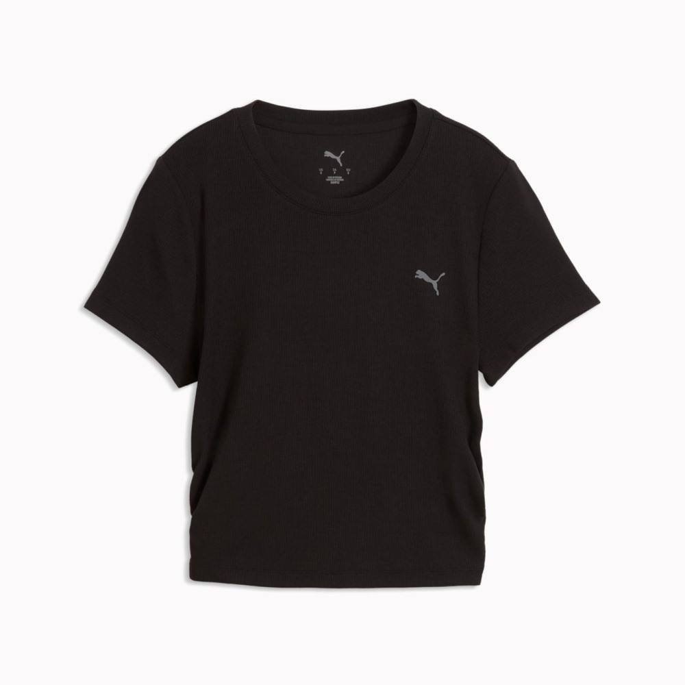 PUMA W CLOUDSPUN RIB TEE