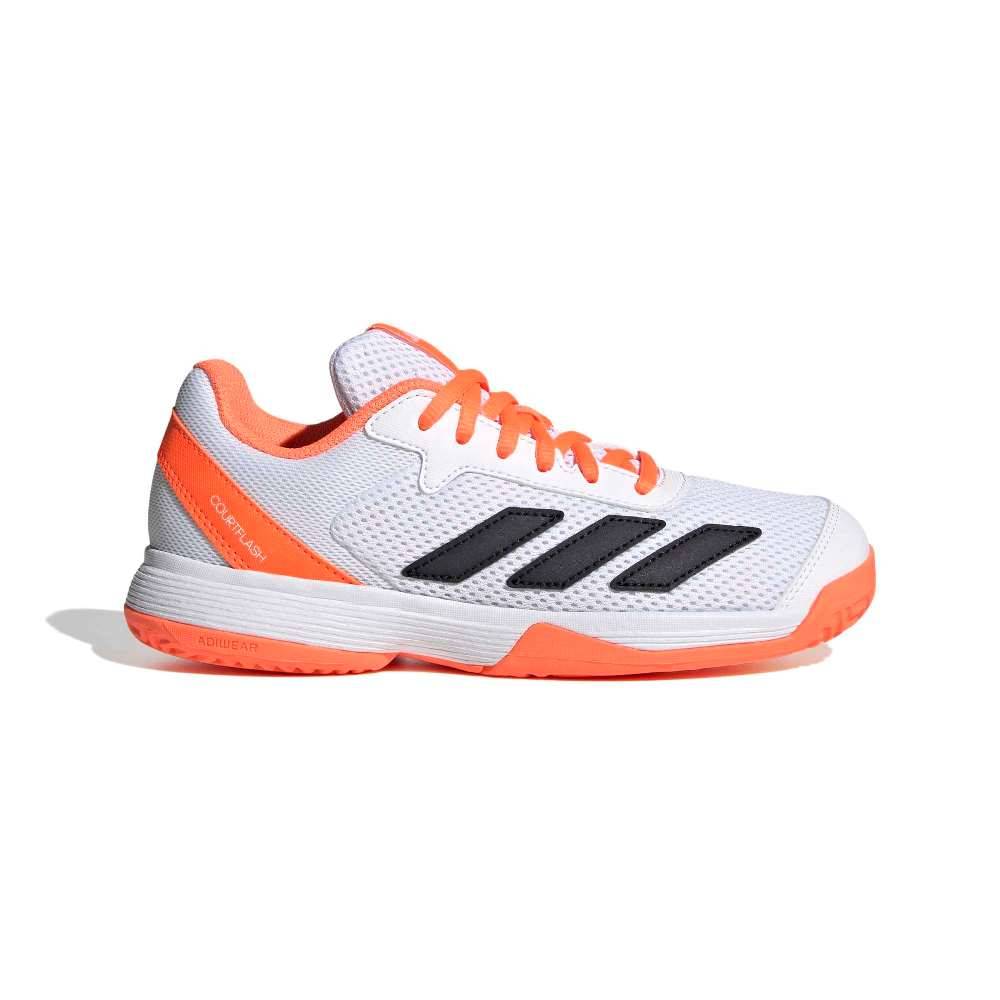 ADIDAS KIDS COURTFLASH TENNIS SHOES