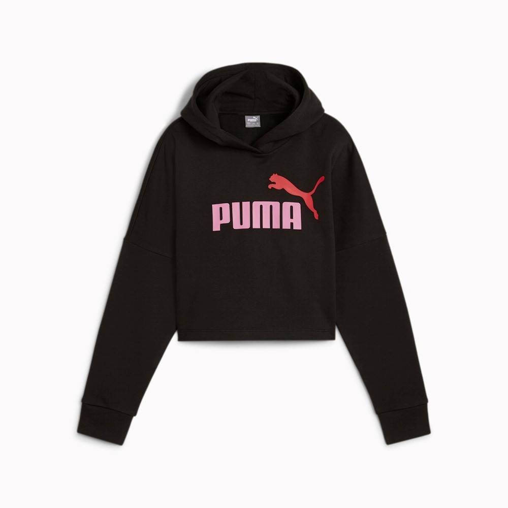 PUMA ESS LOGO CROPPED HOODIE G