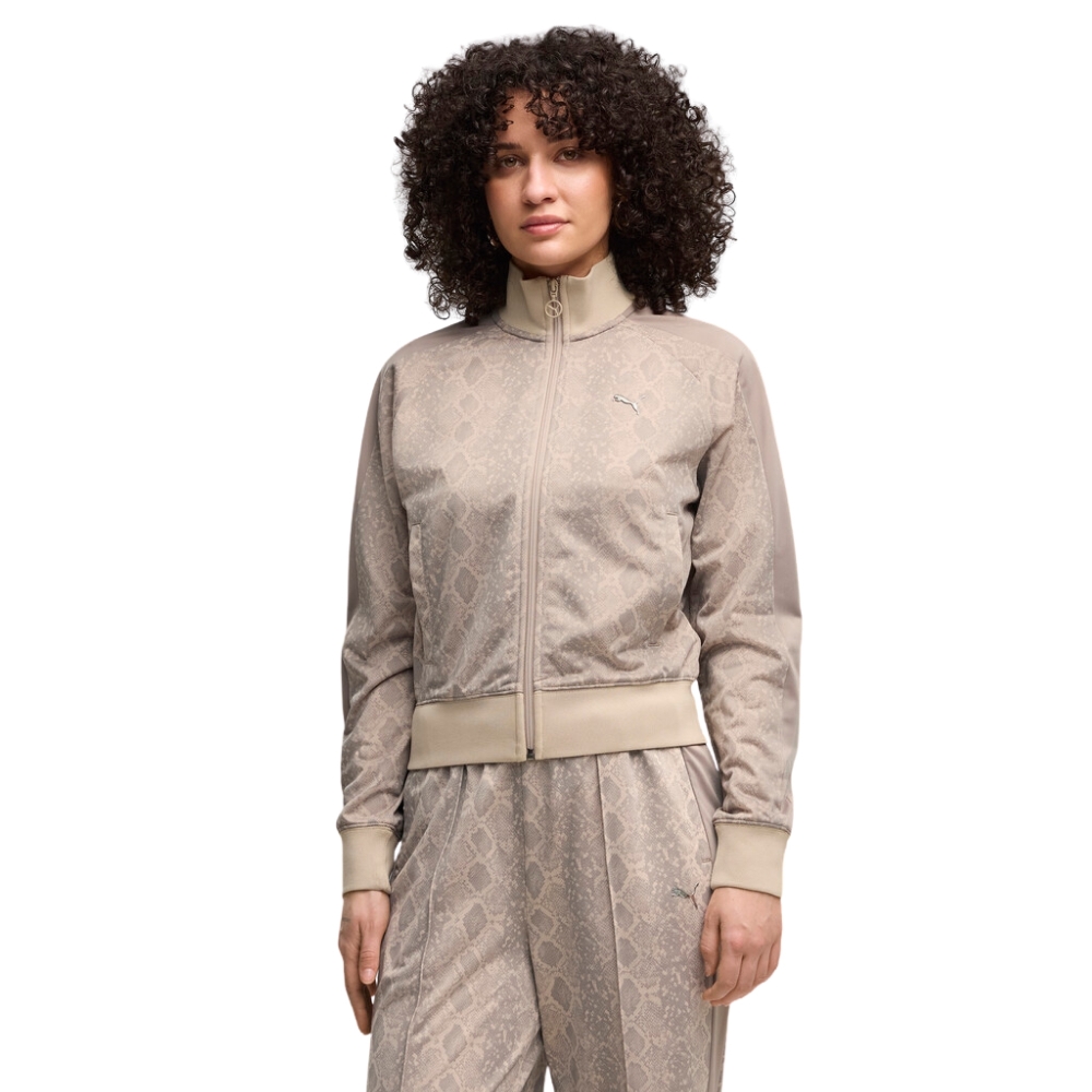 PUMA T7 SNAKE AOP SHORT TRACK JACKET