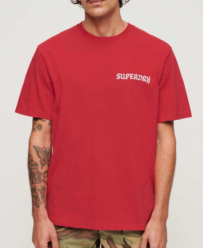SUPERDRY TATTOO GRAPHIC LOOSE T-SHIRT