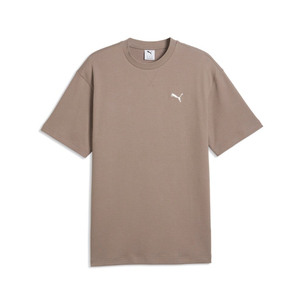 PUMA ESS ELEVATED RELAXED MATERIAL TEE