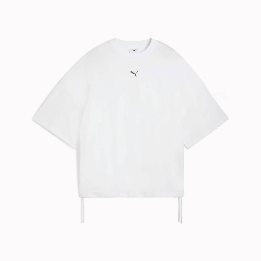 PUMA DARE TO OVERSIZED RUCHED TEE