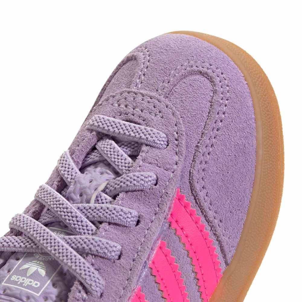 ADIDAS ORIGINALS INFANT GAZELLE INDOOR COMFORT CLOSURE ELASTIC LACE SHOES
